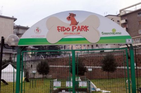 Nuovo look per il Fido Park di Benevento
