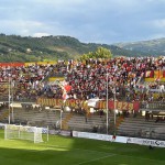 Benevento, la Curva Sud al fianco della città in emergenza