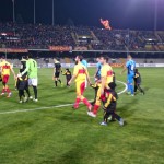 Benevento-Matera: 1-1. I lucani strappano un punto al “Vigorito”. I giallorossi si riprendono la vetta solitaria, ma il Lecce tiene il fiato sul collo