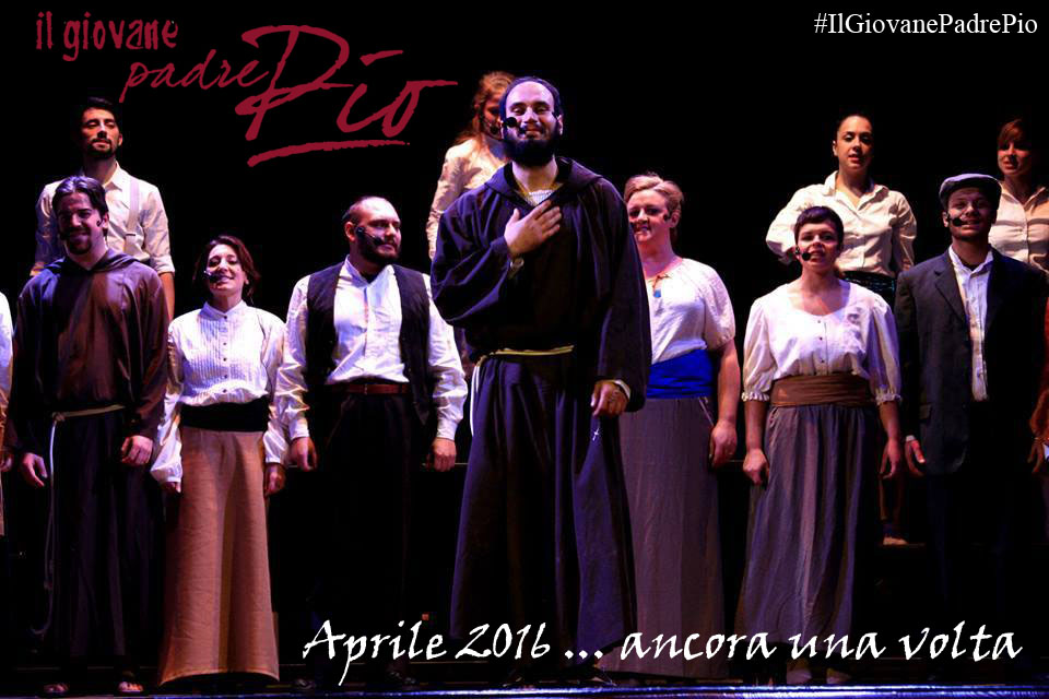 “Il Giovane Padre Pio”, il 10 aprile il musical al Teatro Massimo