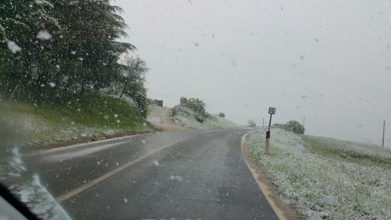 Fiocchi di neve nel Fortore