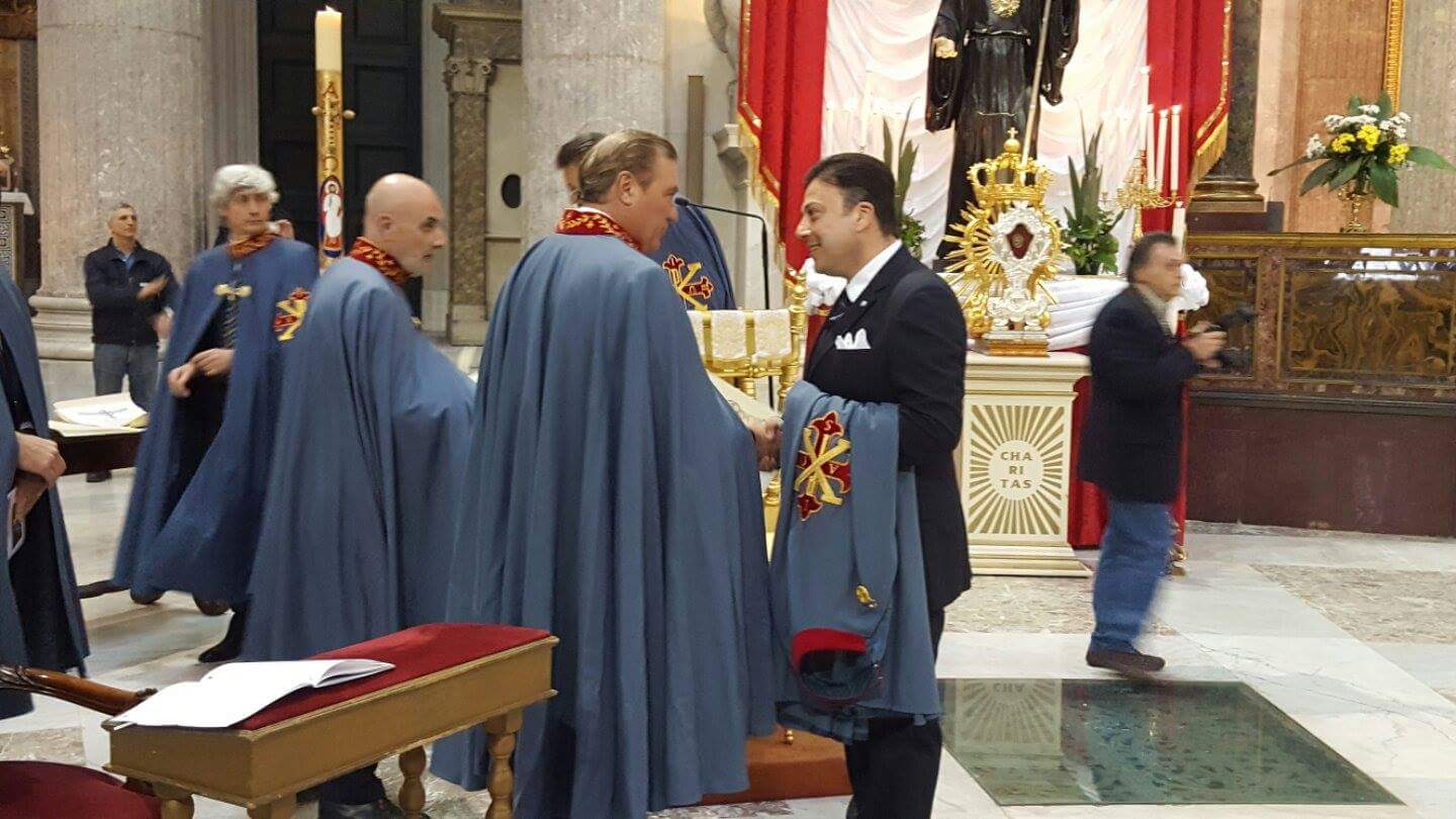 Contini insignito dell’Ordine Costantiniano di San Giorgio