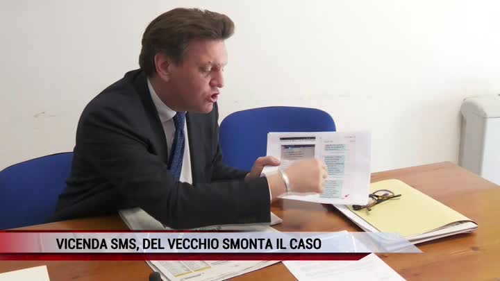 Vicenda Sms_ Del Vecchio smonta il caso<span class='video_title_tag'> -Video</span>