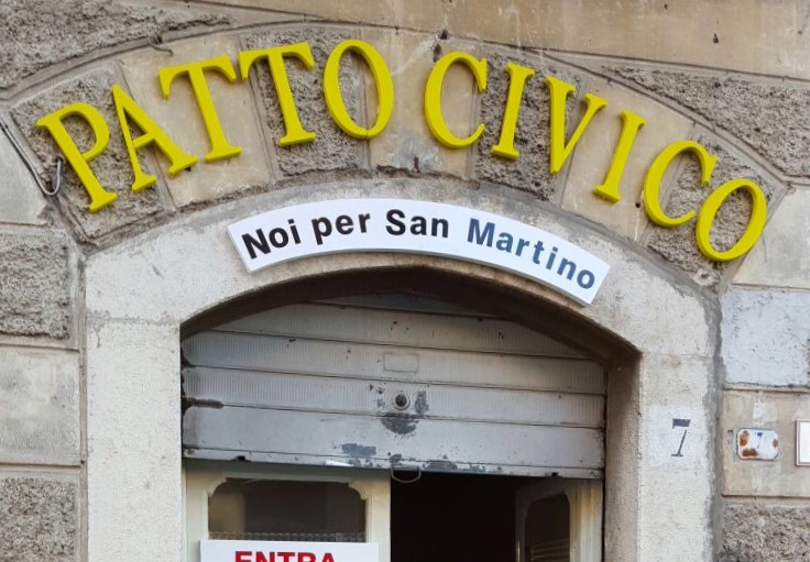 Il messaggio di Patto civico: «Invertiamo la rotta»