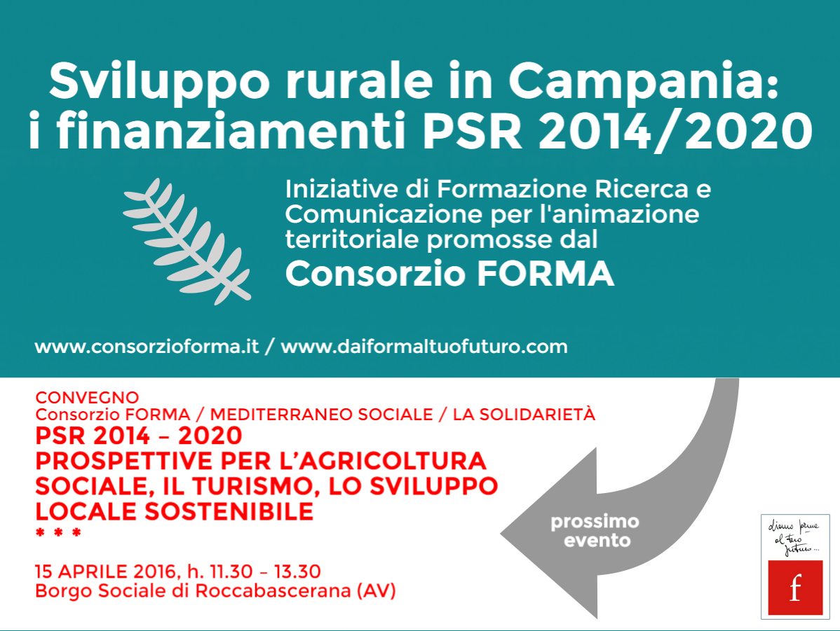 PSR 2014-2020, un convegno per l’agricoltura sociale