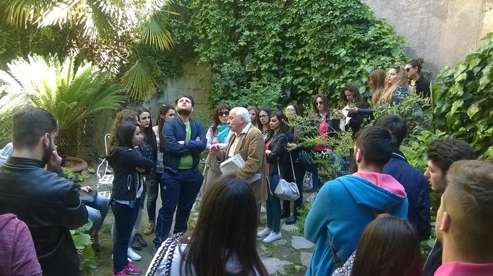 Studenti in visita al Castello Pignatelli-Della Leonessa