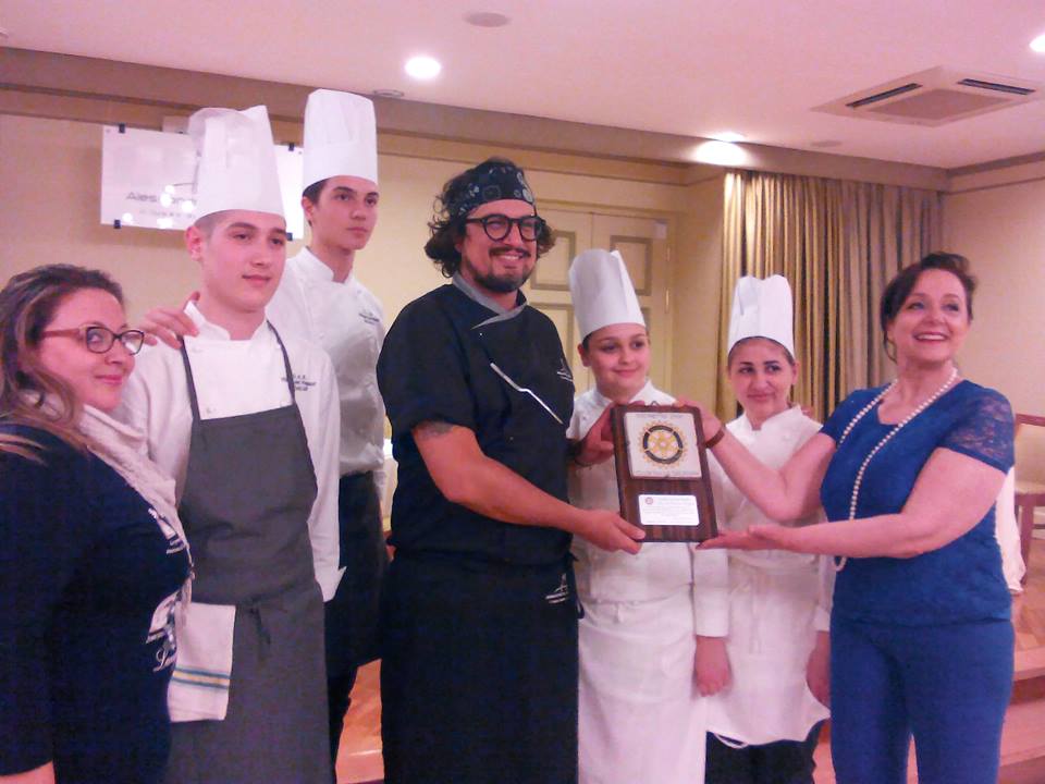 Rotary club: successo per lo stage con lo chef Alessandro Borghese