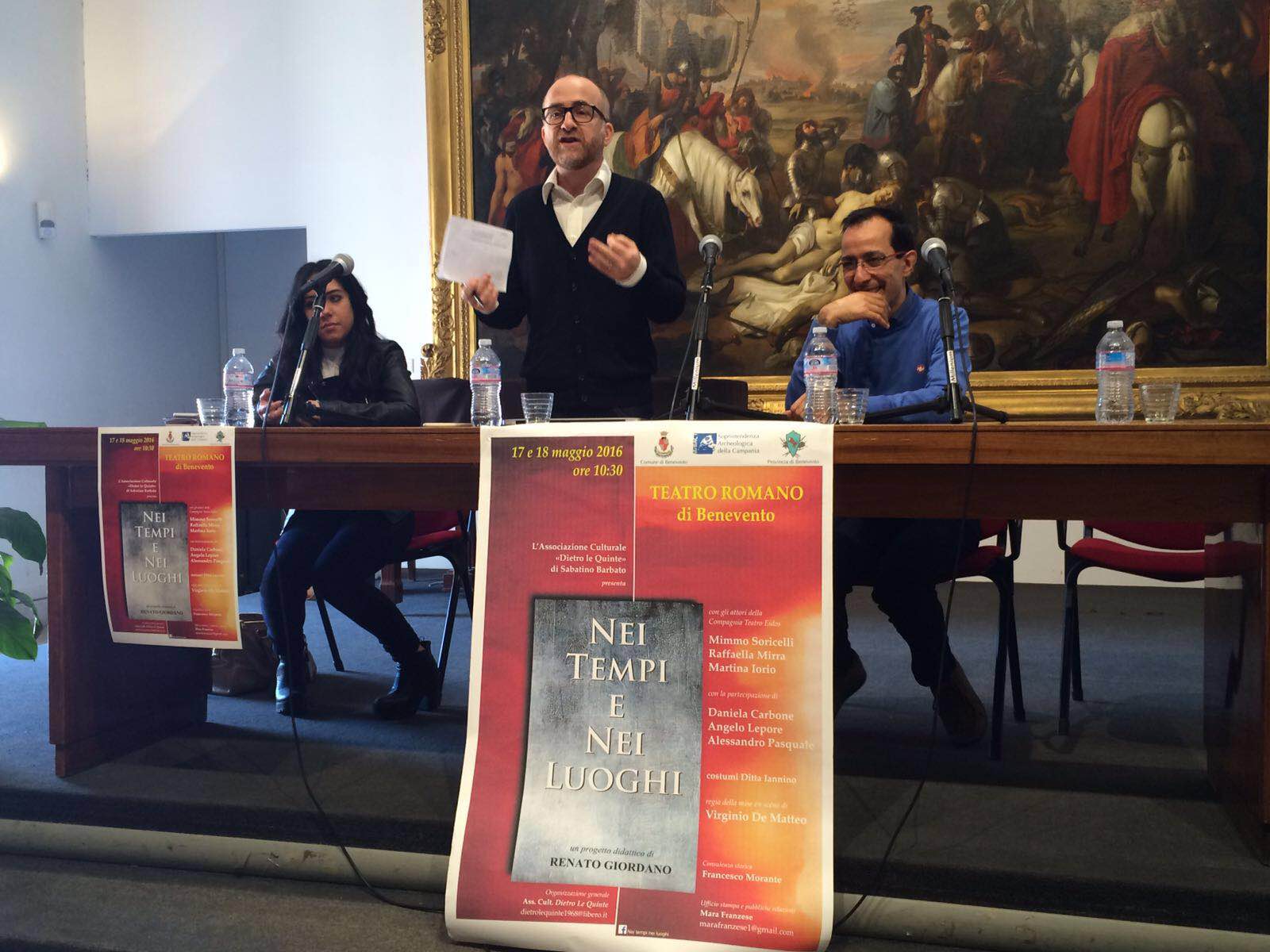 Nasce il progetto teatrale “Nei tempi e nei luoghi”