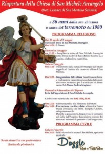 locandina San michele San Martino Sannita
