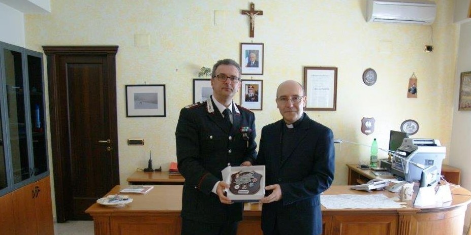 L’Arcivescovo in visita al Comando provinciale dell’Arma