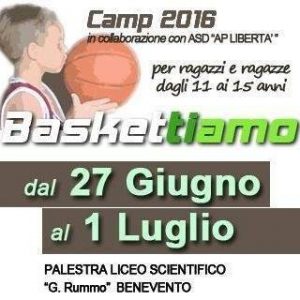 baskettiamo camp benevento