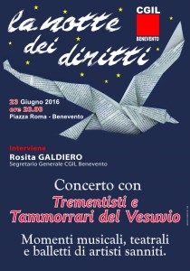 la notte dei diritti