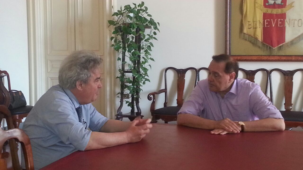 Felicori ritorna a Benevento e incontra Mastella