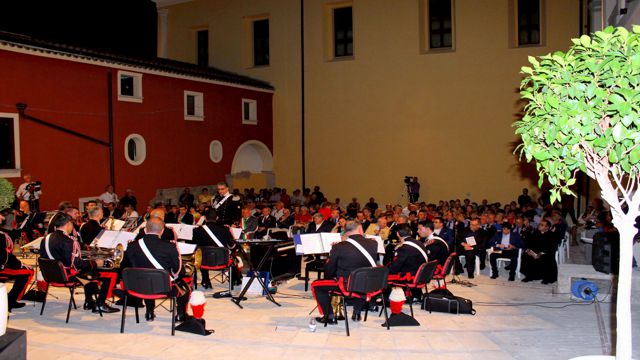 Nel Sannio la Fanfara del X Reggimento Carabinieri Campania