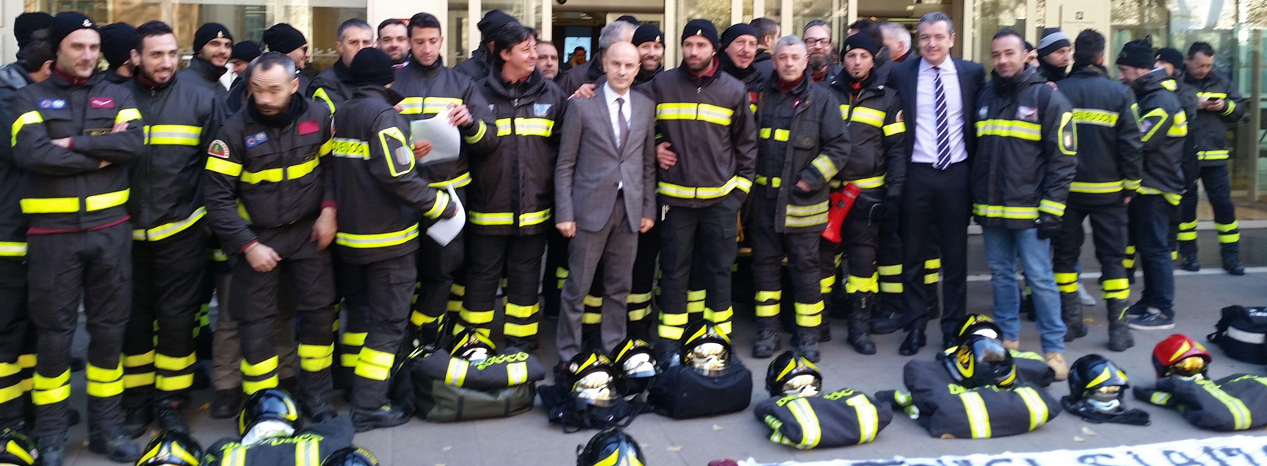 Vigili del Fuoco, dopo lo stop di oggi nuova protesta mercoledì 13 luglio