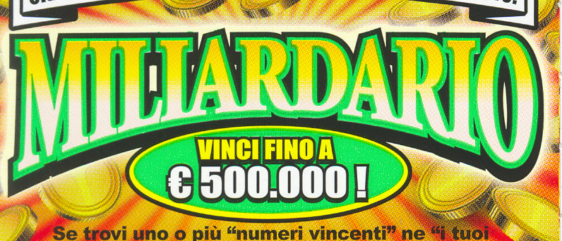 Vince 500 mila euro giocandone 5