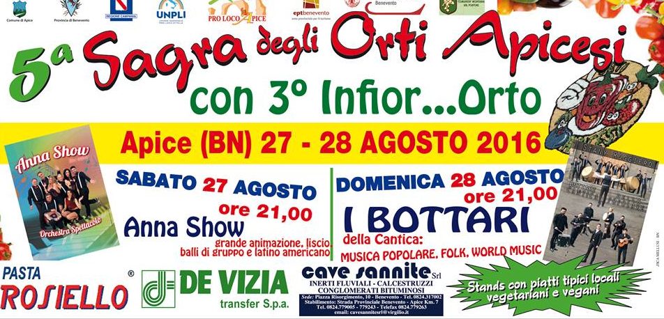 Weekend all’insegna degli “Orti Apicesi”