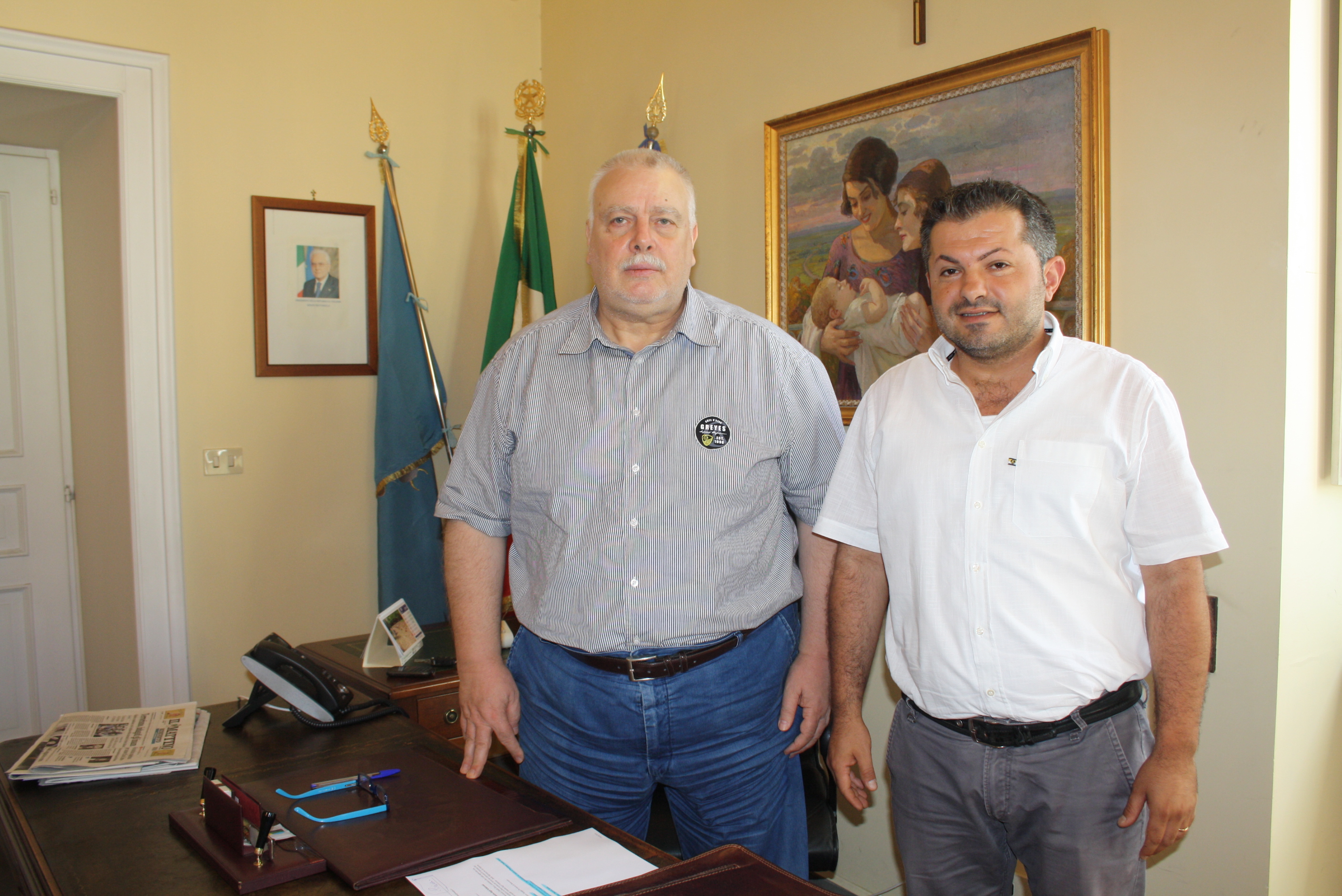 Ricci incontra il sindaco di Bonea Roviezzo
