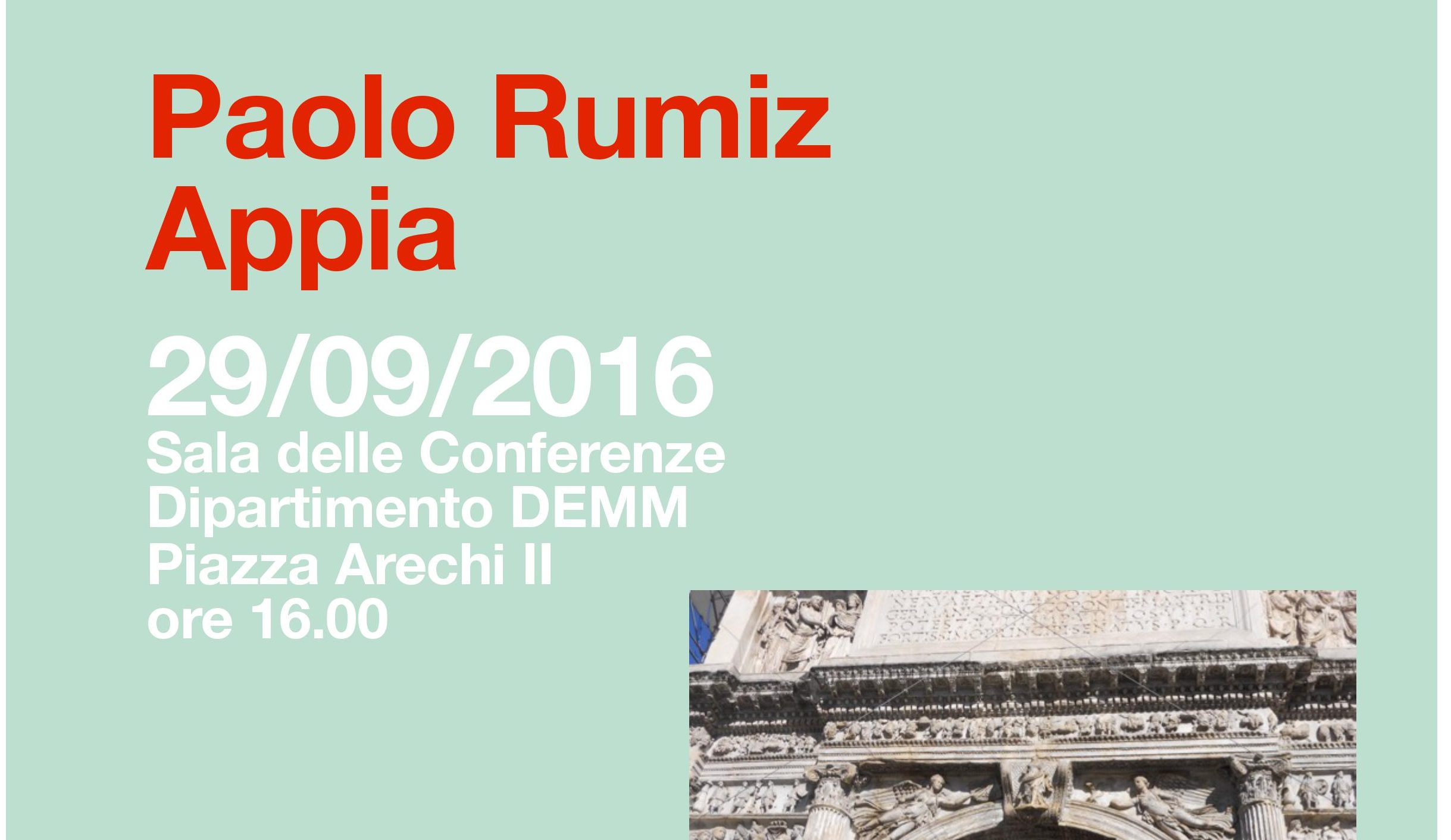 Benevento| Luigi Labruna presenta il libro sull’Appia