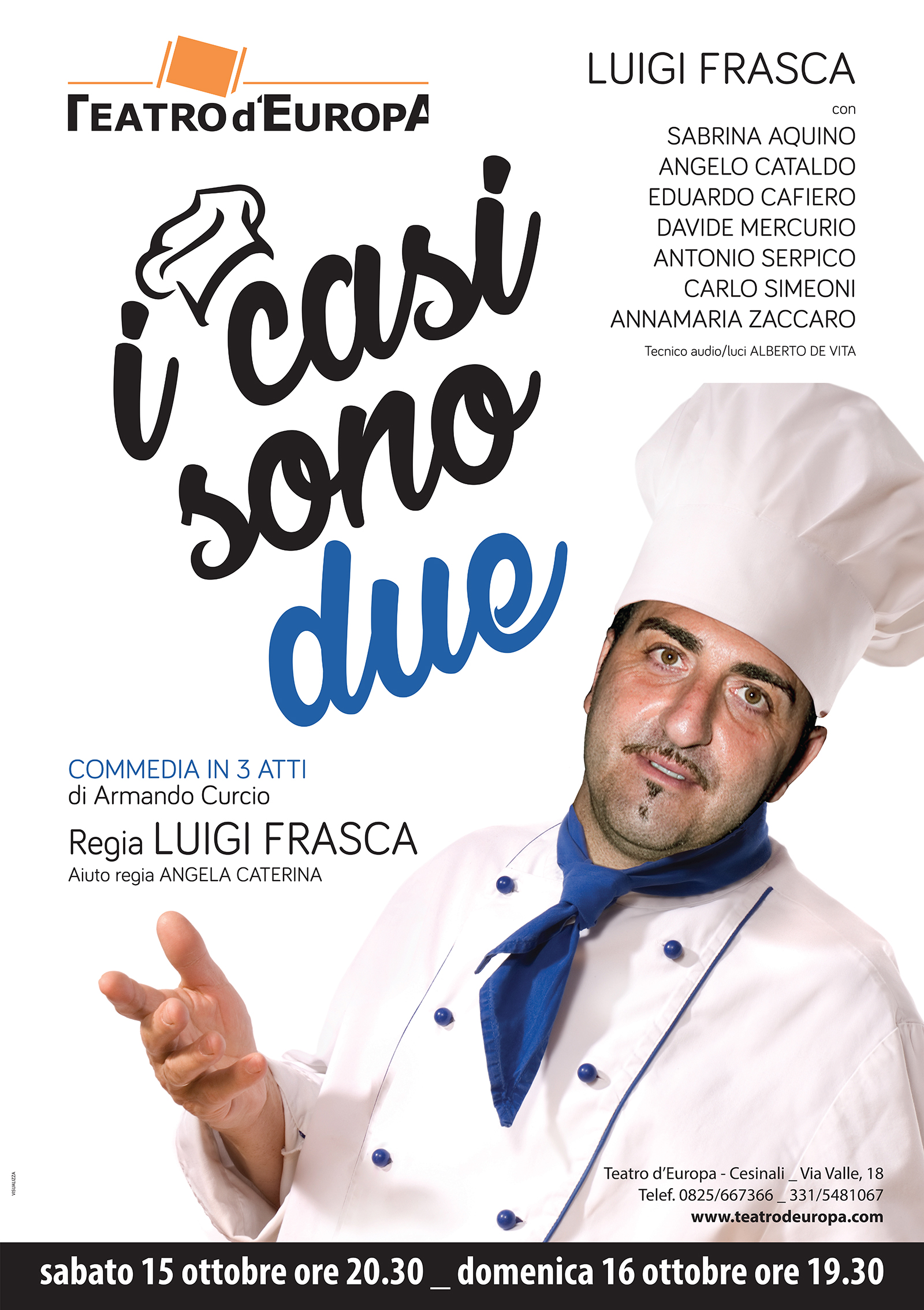 Cesinali| Al via la nuova stagione “I Casi sono due”