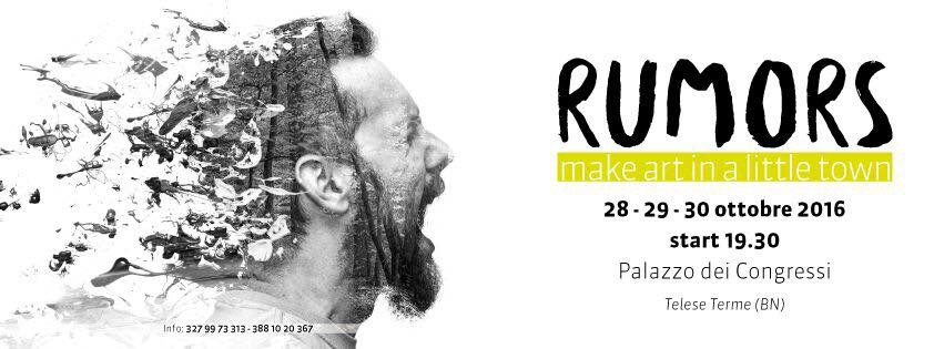 Telese Terme| A Palazzo dei Congressi l’evento “Rumors”