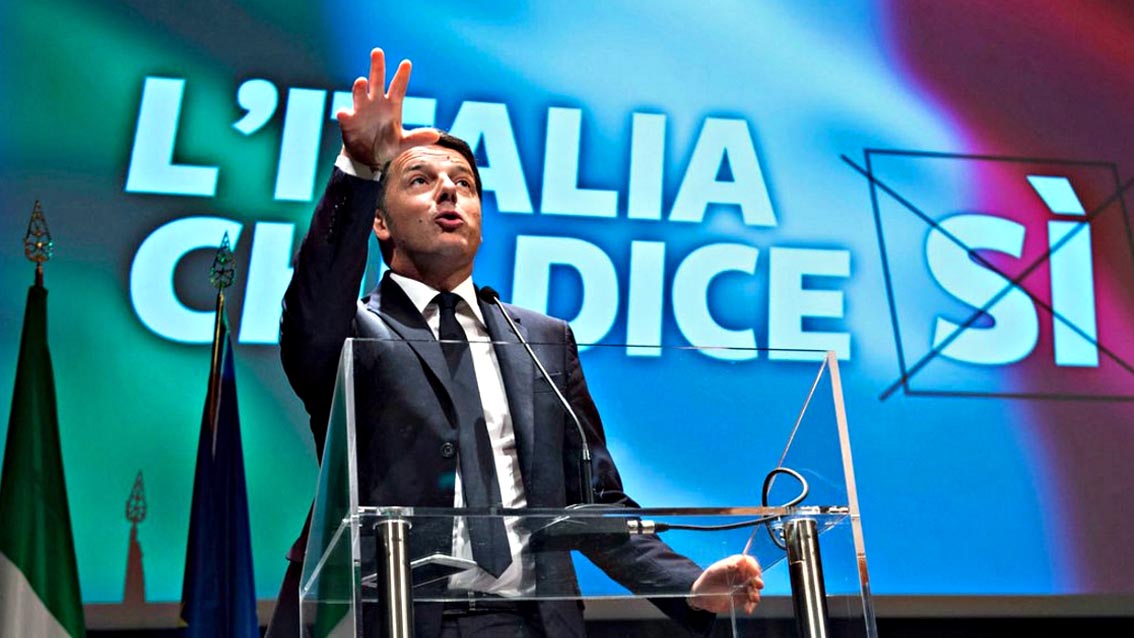 Referendum, è ufficiale: Renzi ad Avellino