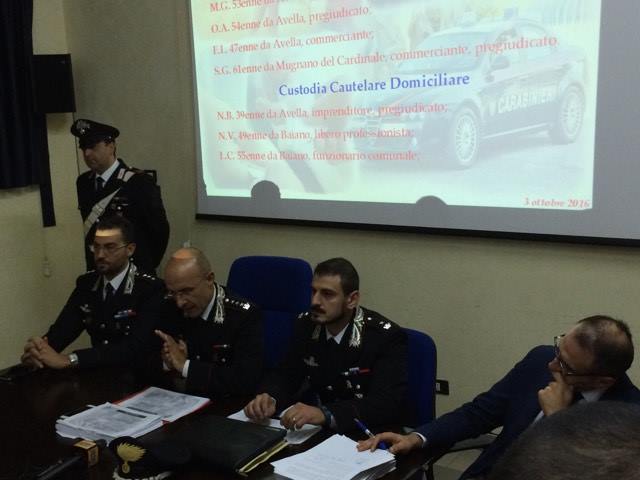 Avellino| Appalti pilotati, usura e corruzione: in carcere 7 persone del Mandamento