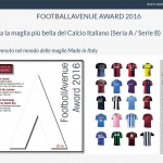 Award 2016 FootballAveneu, vota la maglia più bella di Serie A e B