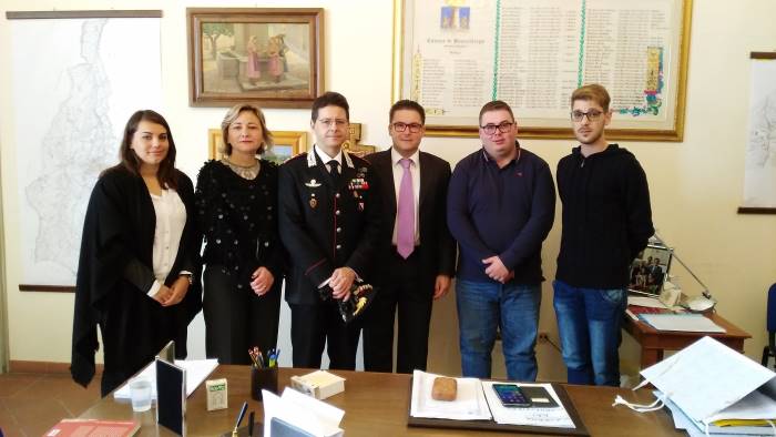 Il Comandante Puel a colloquio con il Comune