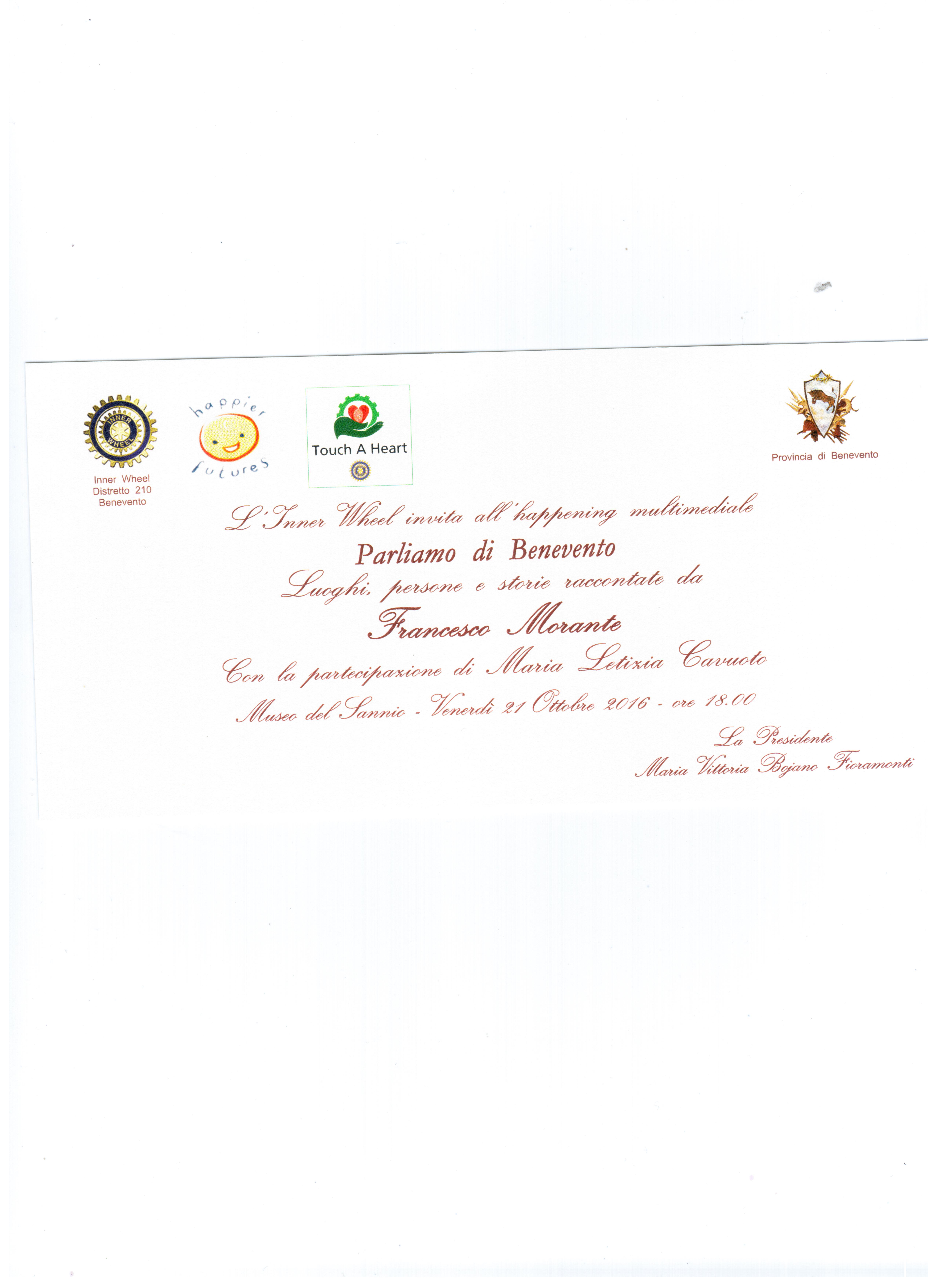 Benevento| Al Museo del Sannio il 21 ottobre “Parliamo di Benevento”