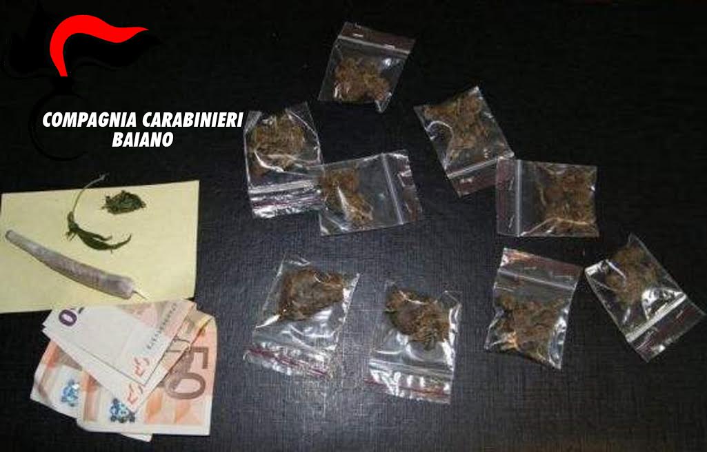 Montoro| Spaccio di droga nel Montorese, denunciati due pusher