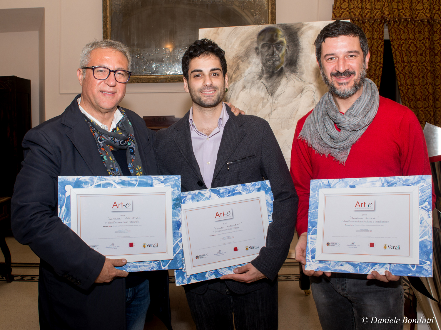 Angelo Giordano vincitore Premio “Art-e”