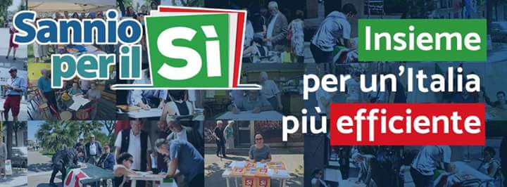 Sanniti per il Sì al Cilindro Nero