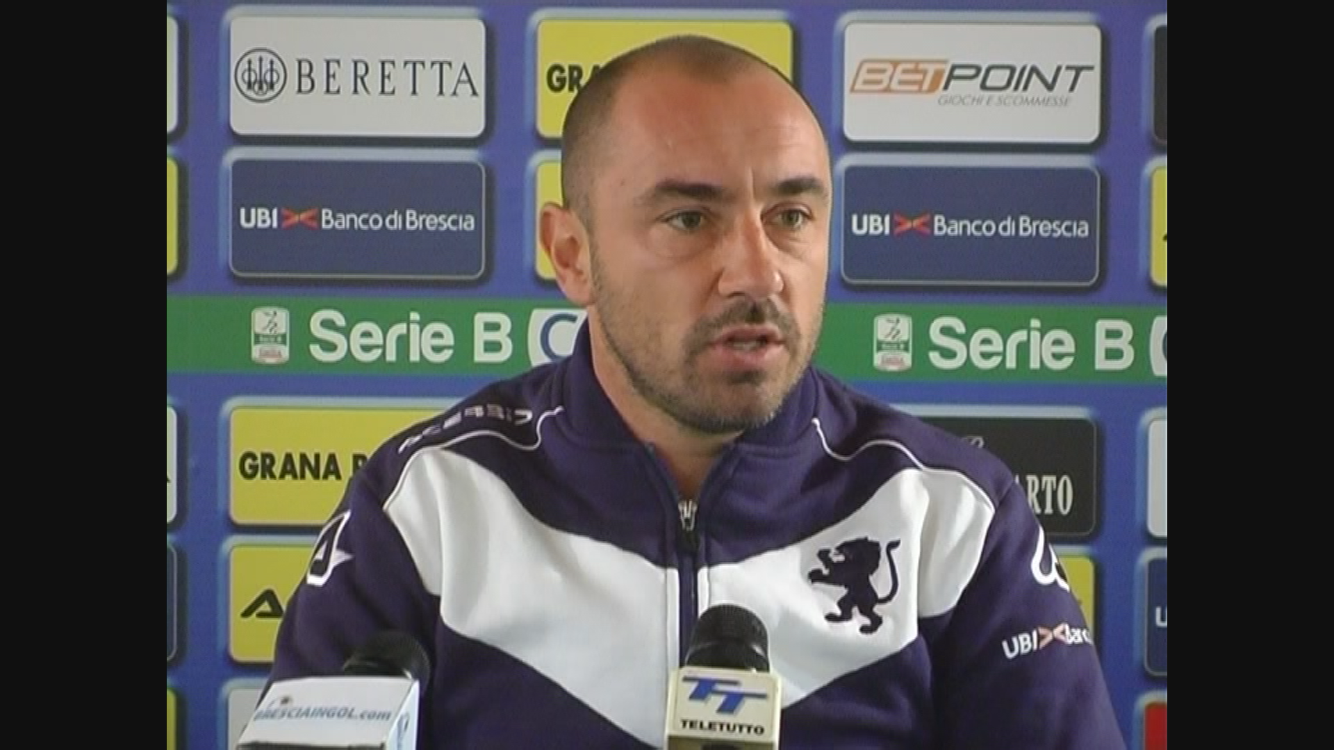 Brescia, Brocchi: “Il Benevento non è lì per caso. Siamo arrabbiati e daremo tutto in campo”