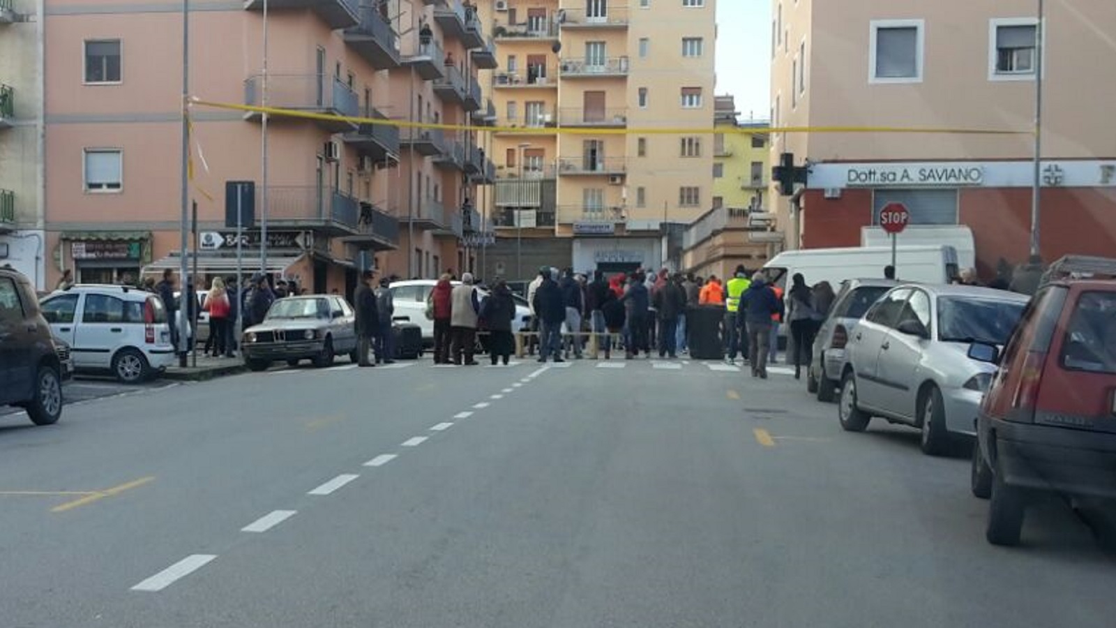 Benevento| Protesta di immigrati in via Cocchia