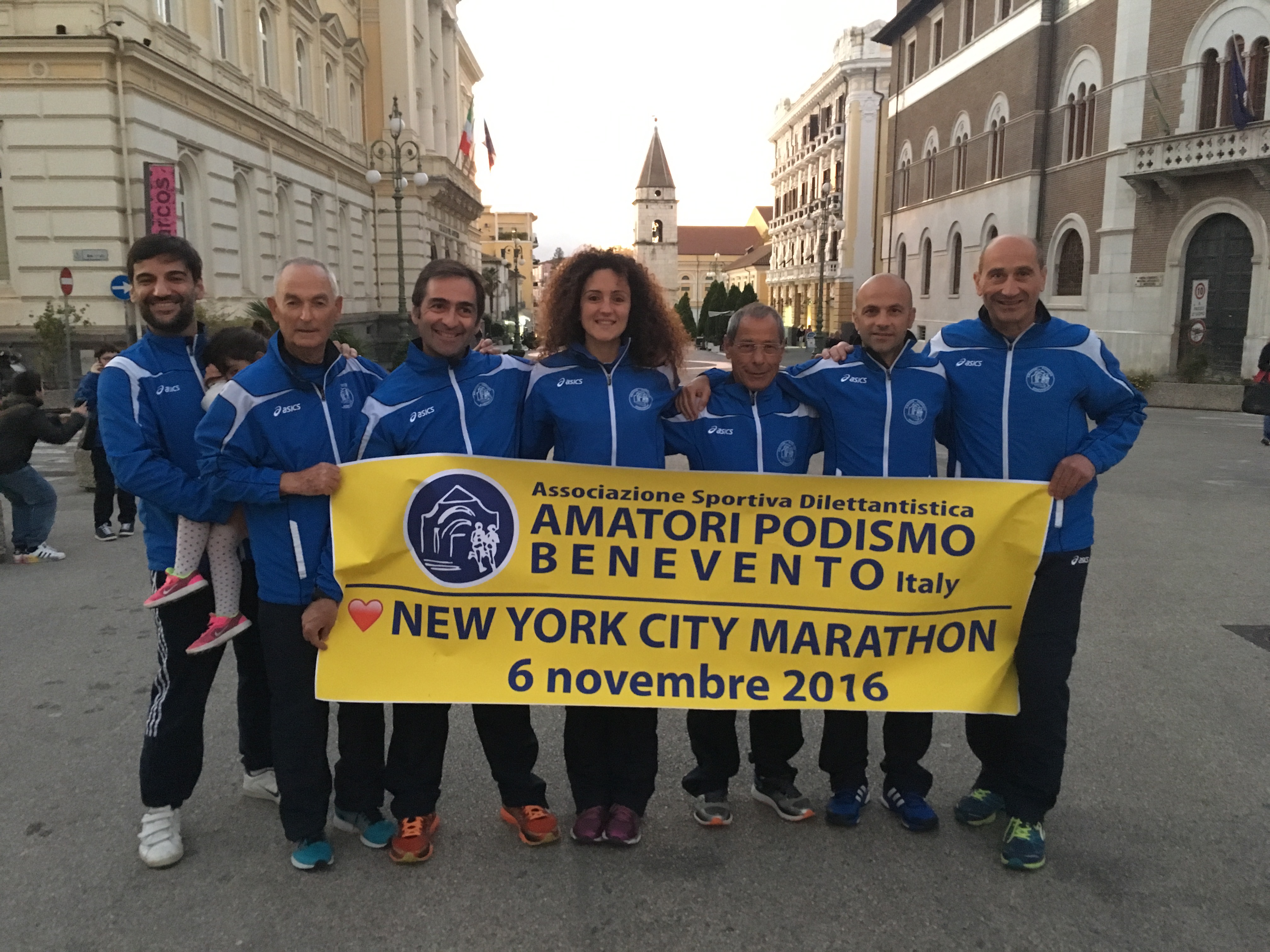 Anche Benevento partecipa alla New York City Marathon