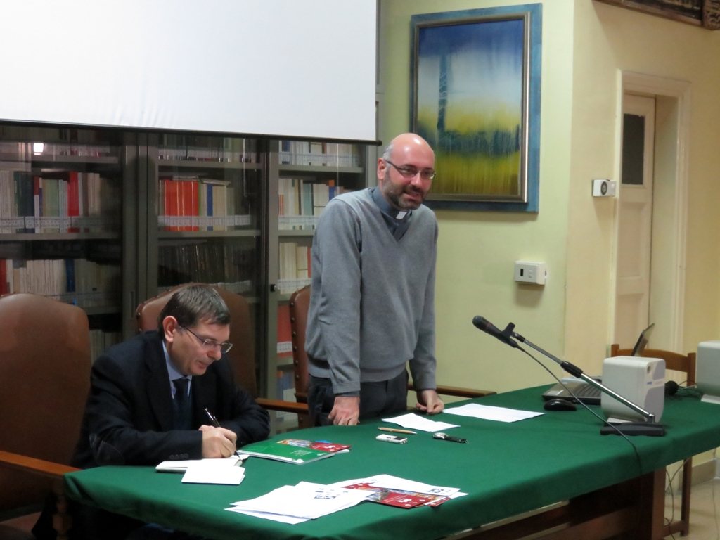 Benevento| Vasca e Don Nicola De Blasio all’incontro di Cives