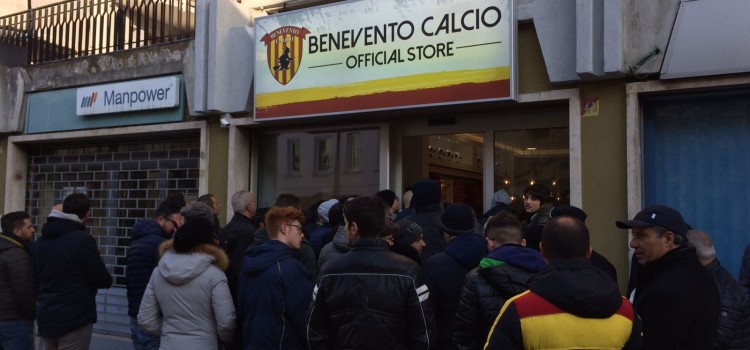 Benevento| Apre l’Official Store della squadra giallorossa