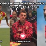 Sondaggio CeA, i tifosi hanno scelto il migliore di Benevento-Ascoli