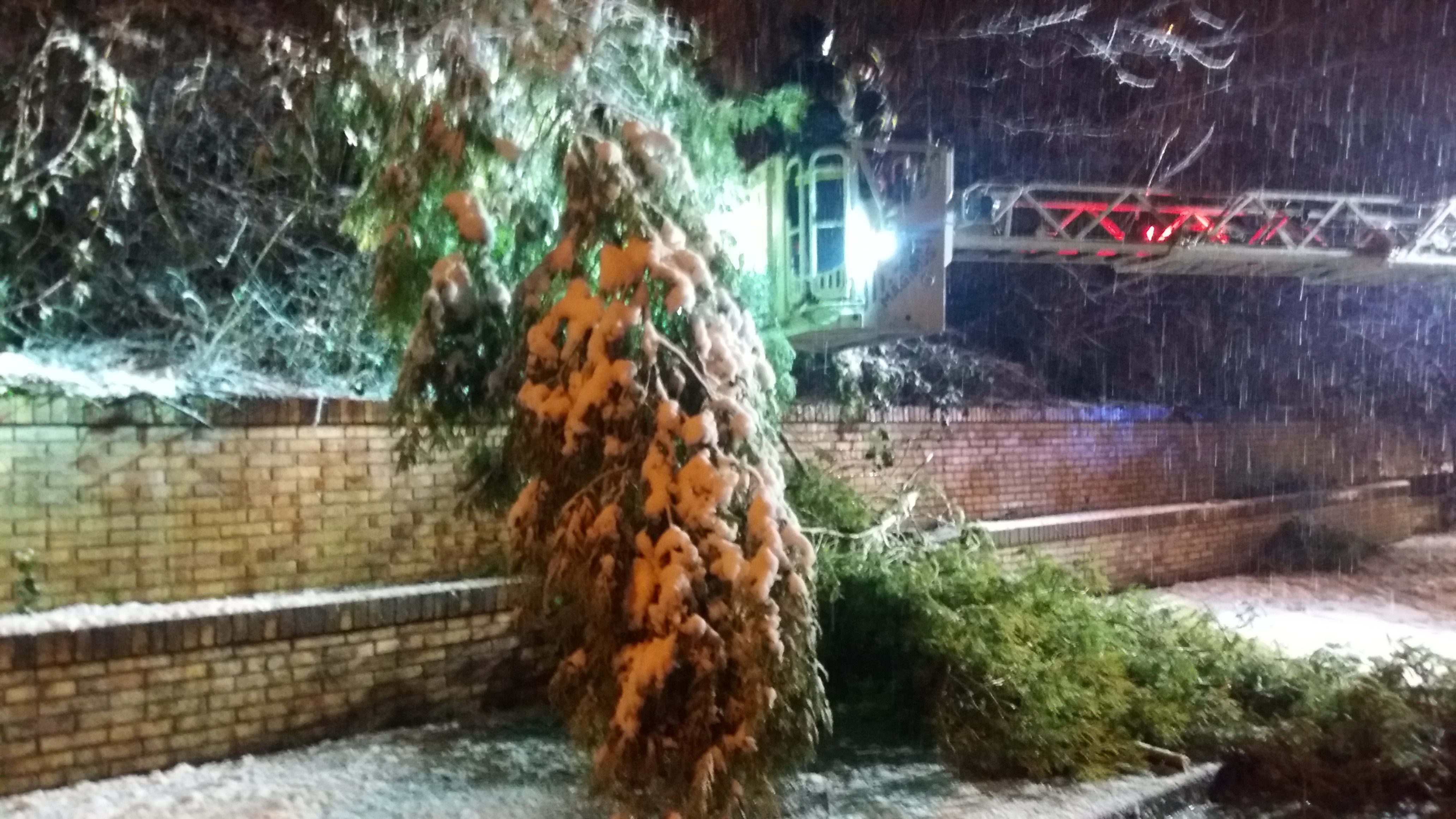 Benevento| Neve nella zona alta, intervengono i VVF/FOTO