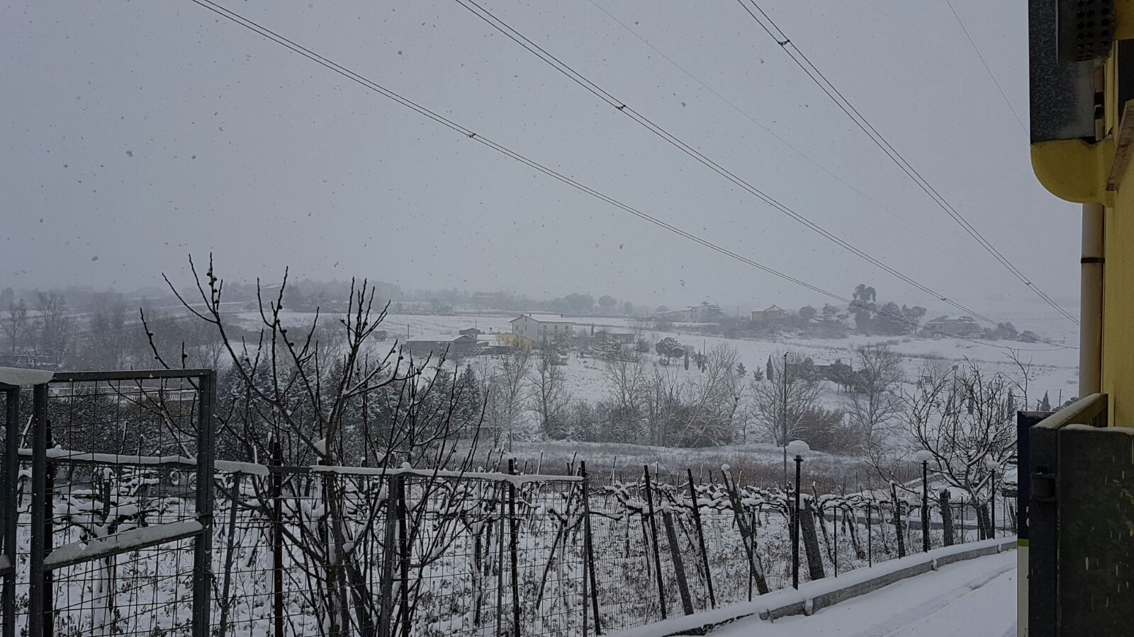 Benevento e l’emergenza neve