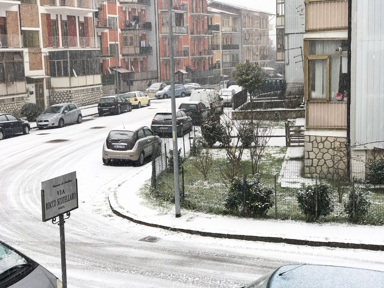 Avellino| Torna la neve: scuole chiuse anche domani
