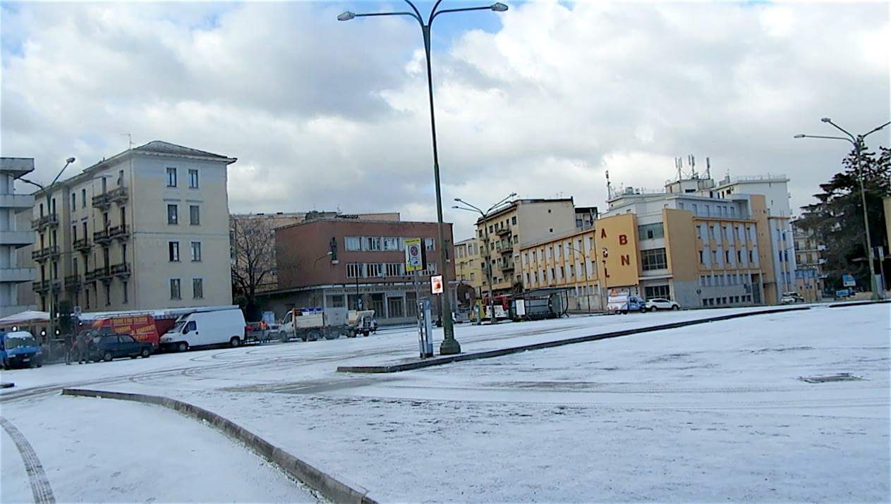 Neve, chiusure a Benevento: ecco dove