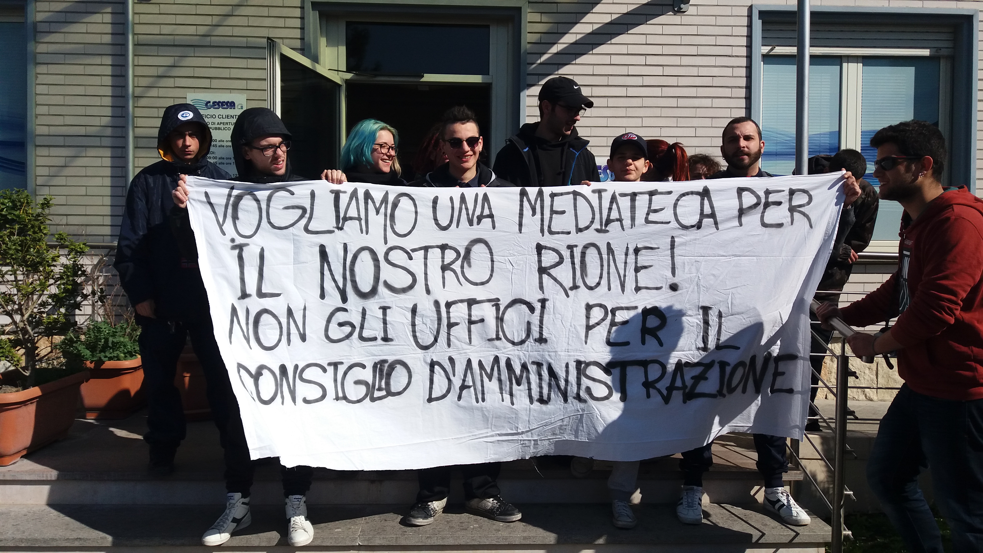 Benevento| Vicenda Spina Verde, gli attivisti irrompono alla Gesesa