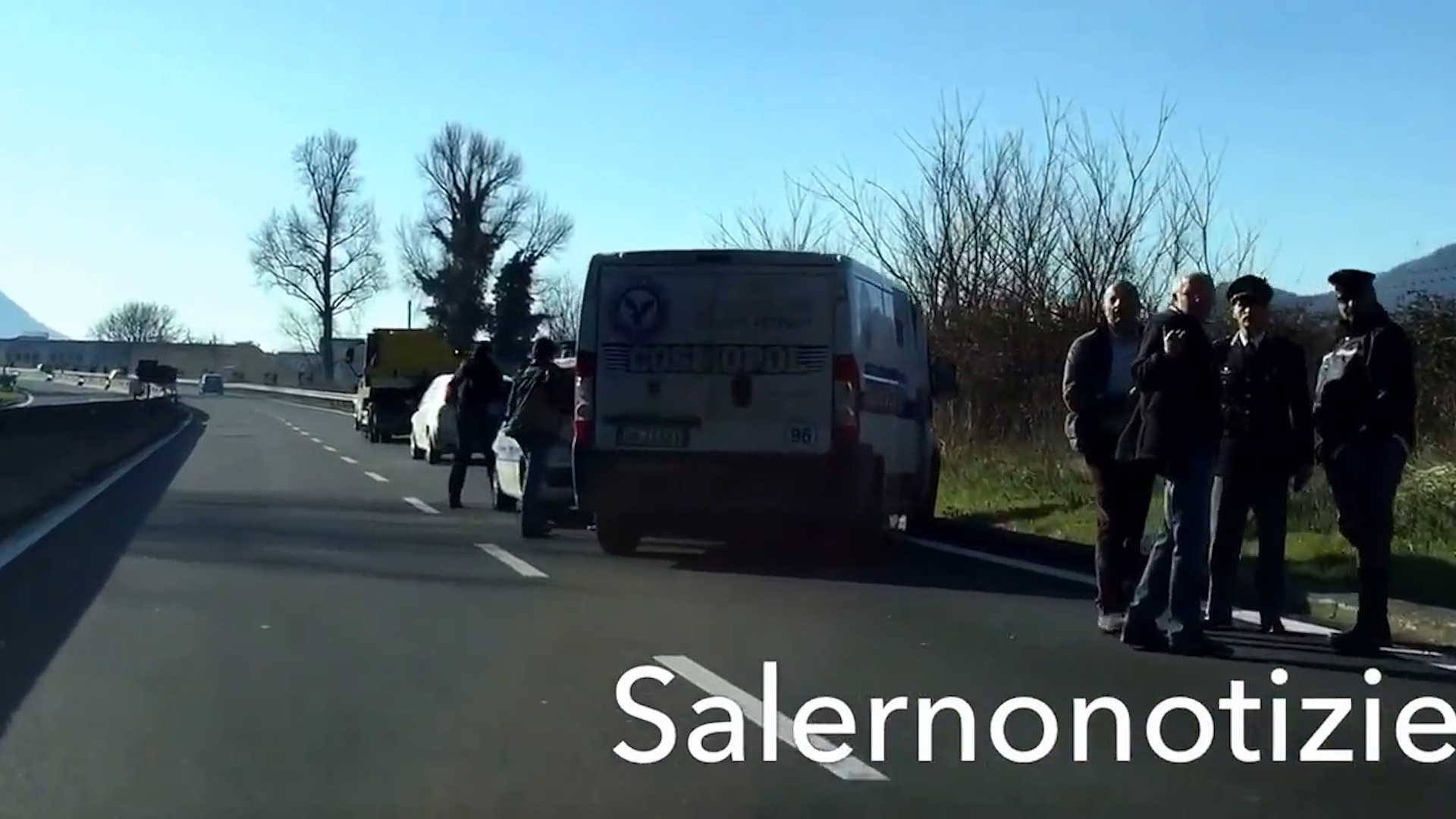 Assalto al portavalori sull’Avellino-Salerno: colpo da 100mila euro