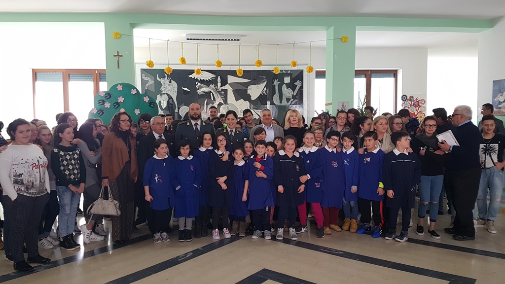 Montefalcone Valfortore| Lezione di legalità alla scuola “Fragnito”