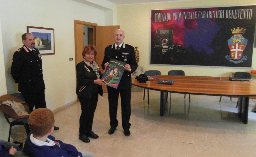 Benevento| Gli alunni del “Falcetti” di Apice in visita al Comando dell’Arma