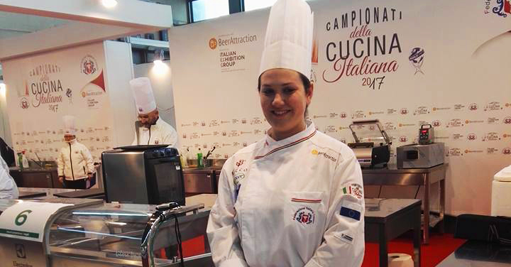 Amorosi| Importante vittoria per una giovane chef telesina ai Campionati della Cucina Italiana di Rimini