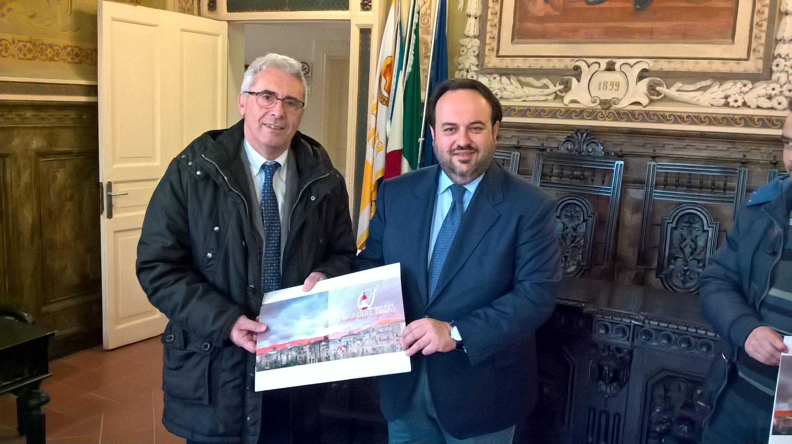 Sant’Agata de’Goti| Il sindaco Valentino incontra De Sio