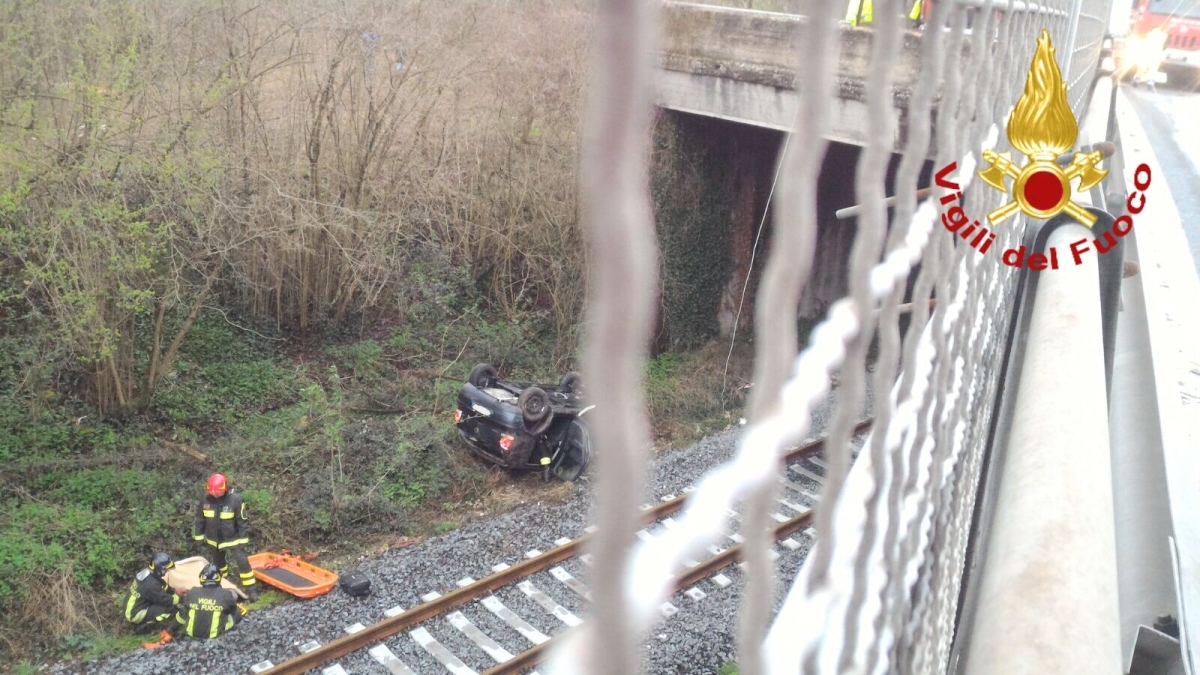Atripalda| Volo dal ponte del raccordo, uomo ricoverato in ospedale